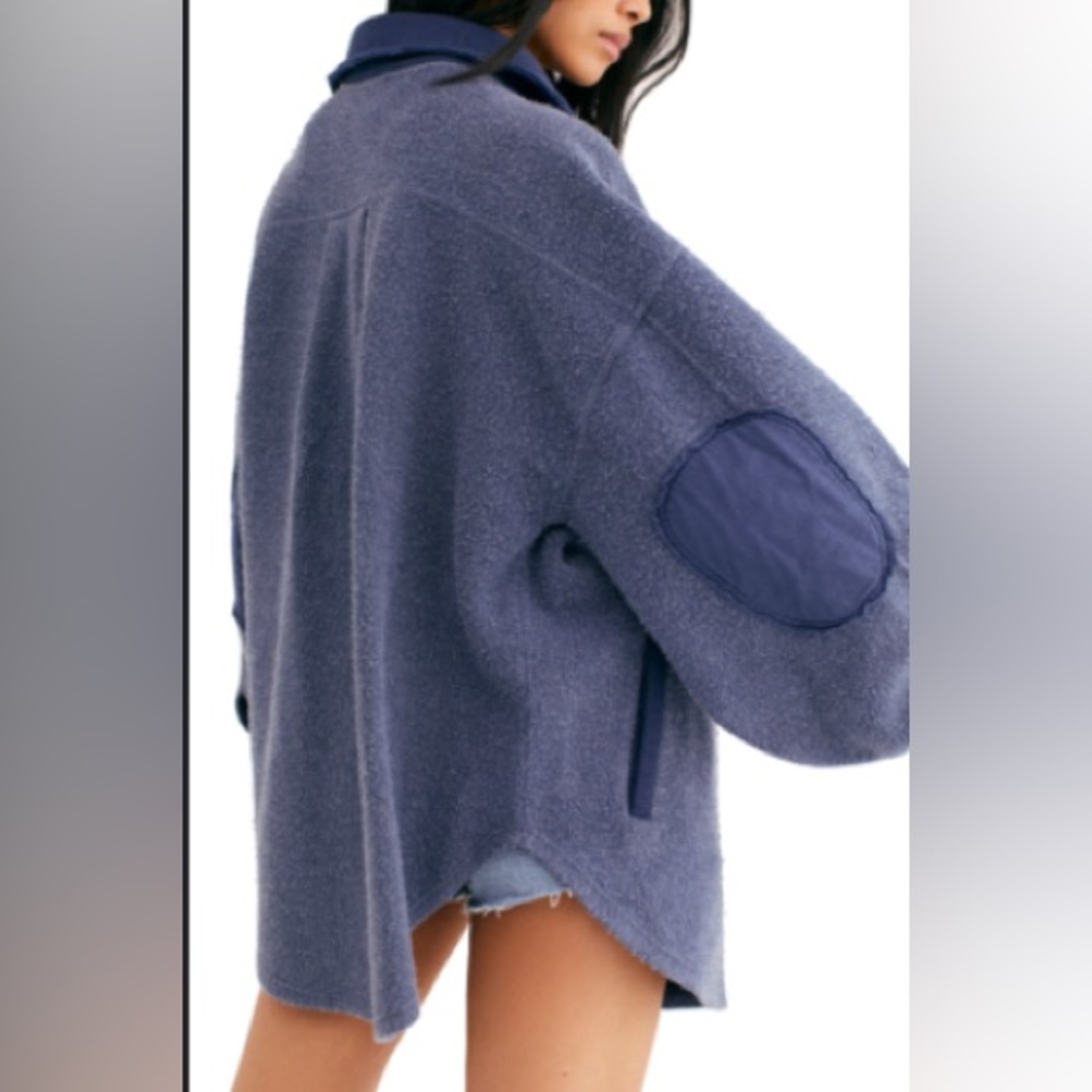 Free People Ruby Jacket Indigo